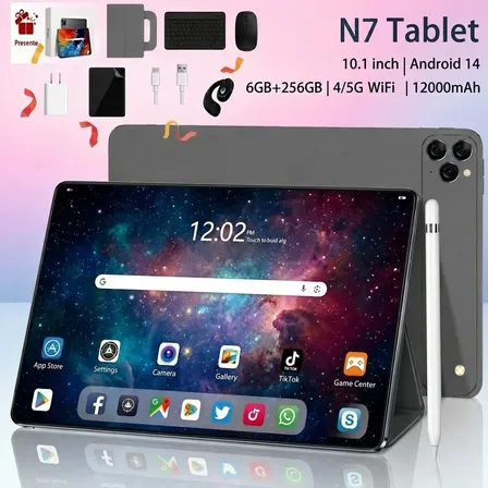 Tablet Niceeletab N7-b 10.1 6gb 256gb Teclado E Mouse Cinza-escuro