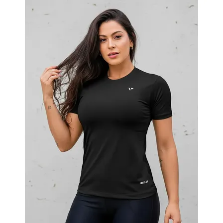 Camiseta Feminina Dry Fit Proteção Uv50+ Academia Caminhada