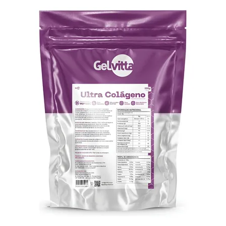 Ultra Colágeno + Sílicio Orgânico + Resveratrol Com Peptgel® Sem Sabor