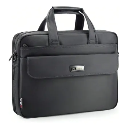 Bolsa Pasta Maleta Impermeavel Notebook Grande Masculino Preto