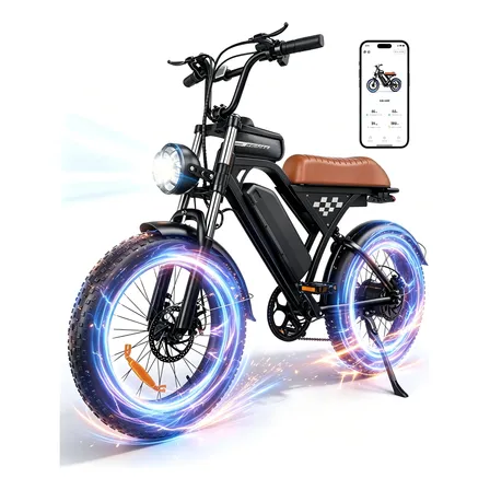 Bicicleta Elétrica Adultos Xroymexroy Eb5max 50km/h 1000wapp Preto