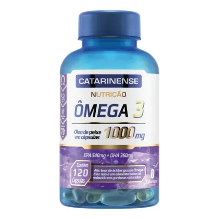 Ômega 3 1000mg 120 Caps Catarinense Pharma