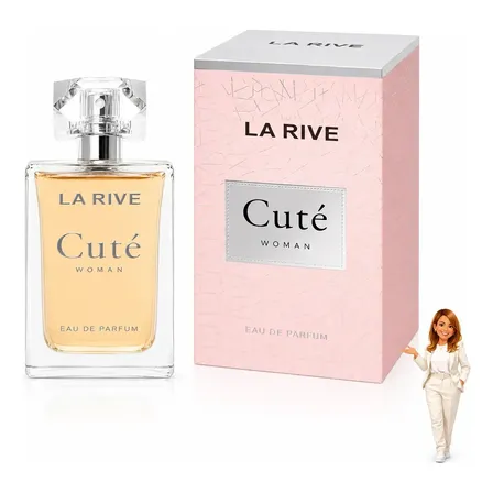 Perfume Cute Woman La Rive Eau De Parfum 100ml Feminino Delicado Sofisticado E Envolvente