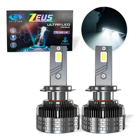 Kit Lâmpada Ultra Led Premium Zeus 16.000 Lm 6000k Canceller