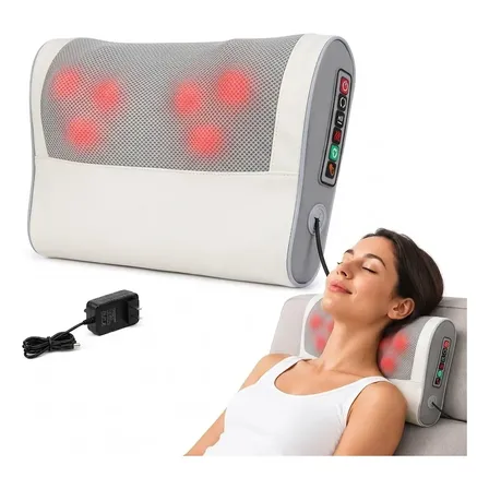 Massageador Pescoço E Ombros Elétrico Bivolt Portátil 4cores
