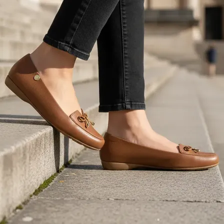 Sapatilha Feminina Modare Mocassim Ultra Conforto Laço/metal