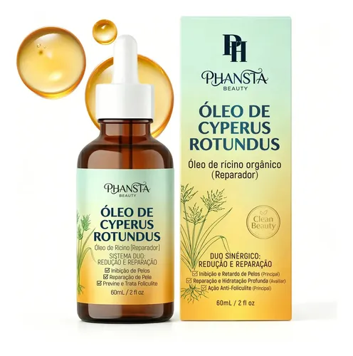 60mlóleocyperus Rotundusóleo Corporal Produtos Cuidados Pele Óleo De Jojoba Óleo De Rosa Mosqueta E Óleo De Amêndoa Doce