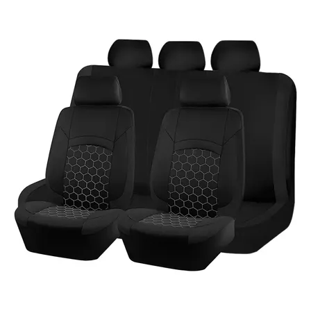 9 Peças Capas Universal Para Bancos Carros,bordado Em Tecido