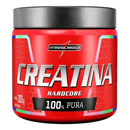 Creatina Integralmédica Monohidratada Hardcore em pó 300g