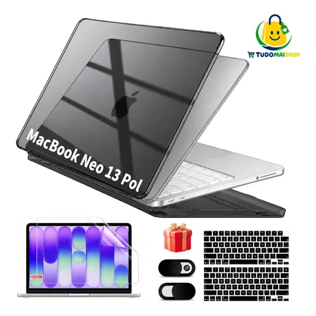 Capa para Macbook Neo 13 polegadas transparente