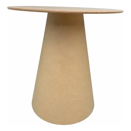 Decoração de mesa modelo cone tamanho G na cor cru