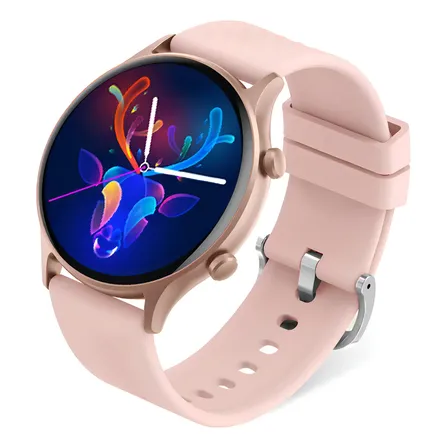 Smartwatch Bazik Prime W38 Pro Max 47mm com pulseira de silicone