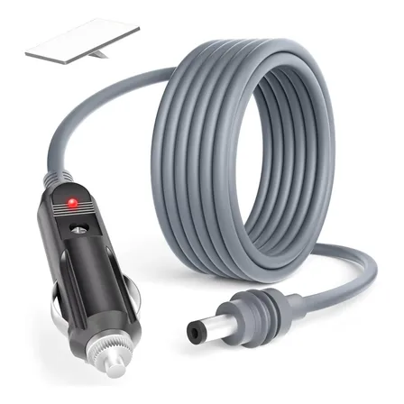 Cabo Starlink Mini 12v 24v 3m Dc Para Carro/van/caminhão Cinza 12v/24v