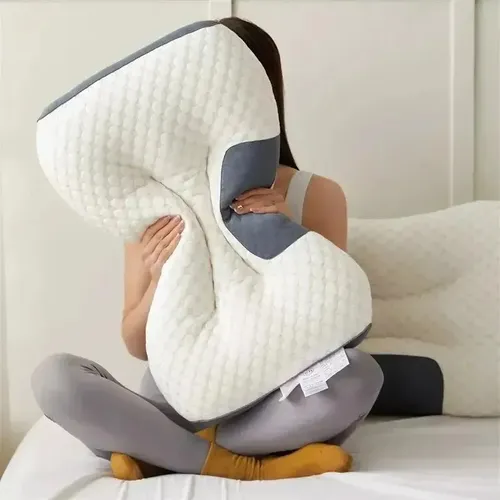 Alvoo Travesseiros Cervical Ortopédico Alivia Dor Premium A Branco