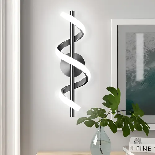 Arandela Linear De Parede - 3 Cores Luminaria Moderna Led