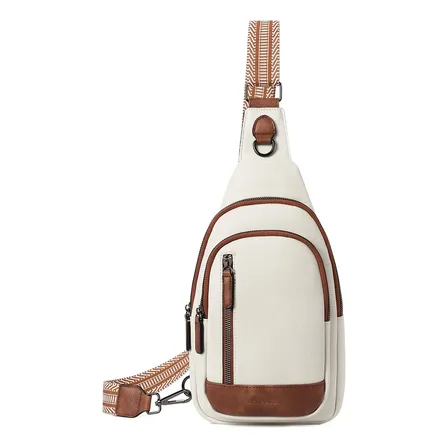 Bostanten Pochete Bolsa Ajustável Transversal Peito Elegante