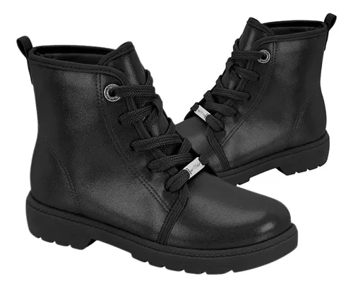 Bota Infantil Feminino Molekinha Preto 28 Br