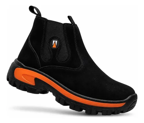 Bota Masculina Johncat Adventure Couro Inverno Trabalho Preto 40 Br