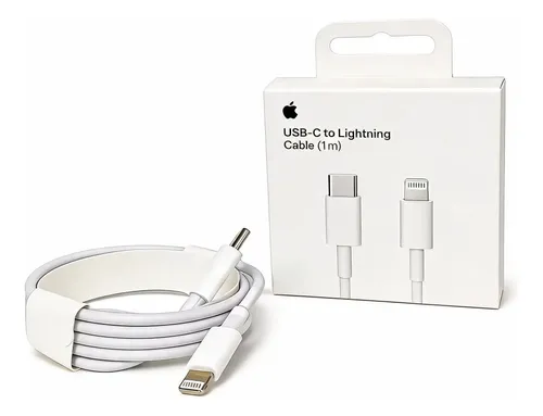 Cabo De Carregamento iPhone Original Apple Lightning Branco
