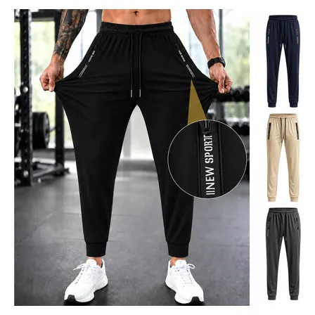 Calça Jogger Tactel Masculina Slim Academia Treino Esporte