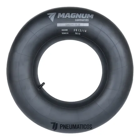 Câmara De Ar Aro 13/14 Para Pneu Carro Marca Magnum Schrader Preto