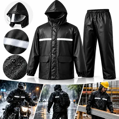 Capa De Chuva Moto Pioneira Impermeável Pvc Motoqueiro