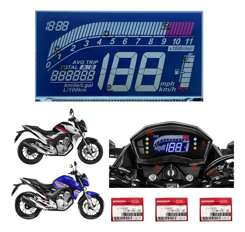 Display Lcd Do Painel Da Cb 250f Twister 2016 À 2022