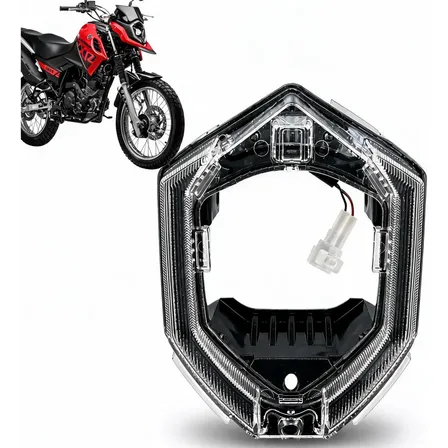 Farol Auxiliar Drl Led Xtz 150 Crosser 2023 2024 2025 2026 Ambos Lados