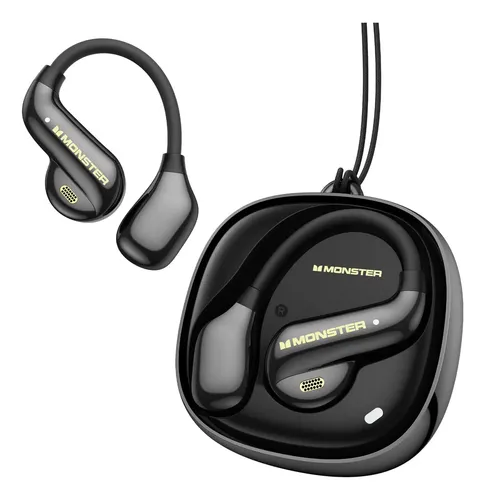 Fone de Ouvido Open-Ear Monster AC390 Bluetooth, para Esporte com Microfone e DNC