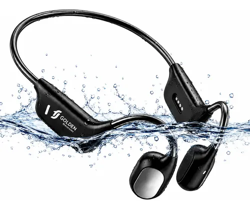 Fone Ouvido Condução Óssea Prova Dágua Bluetooth Esportivo Preto