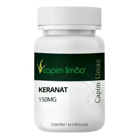 Keranat Nutrição Capilar 120 Cápsulas 2 Meses De Tratamento