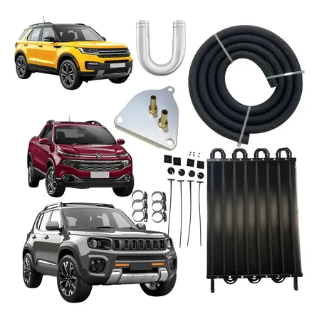 Kit Radiador Câmbio Fiat Toro Argo Jeep Renegade Completo