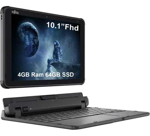 Notebook Fujitsu Q508 X5 Intel Z8550 4g 64gb Teclado Japonês Preto
