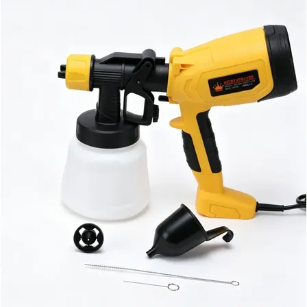 Pistola De Pintura Pulverizadora Elétrica 1.4l 850w 3 Bicos Preto 127v