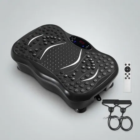Plataforma Vibratoria Fitness Bluetooth Niveis 1 A 99 Digita Preto 110v-220v