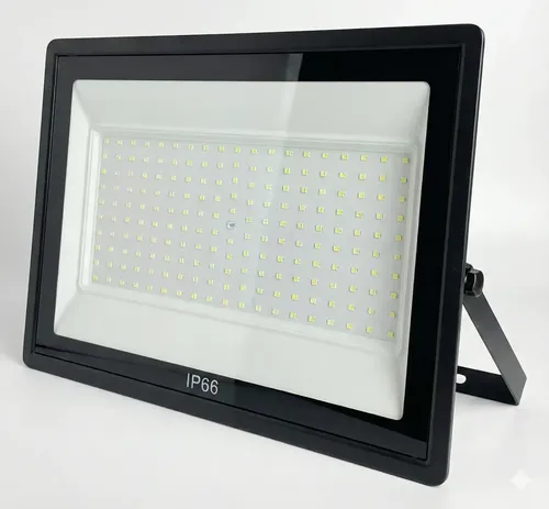 Refletor Industrial 1000w Ultra Potente Holofote Led 6500k 127/220v Preto Branco-frio