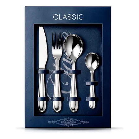 Talheres Jogo Kit Talheres Faqueiro Talheres Inox 16 Peças Inox