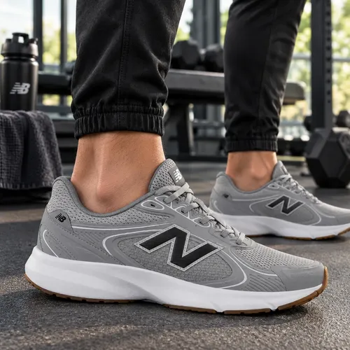 Tênis Masculino New Balance Amaste Original Confortável Leve Preto/prata/cinza 39