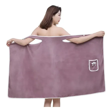 Toalha Com Bolso Fecho Botões Prática Para Academia E Praia