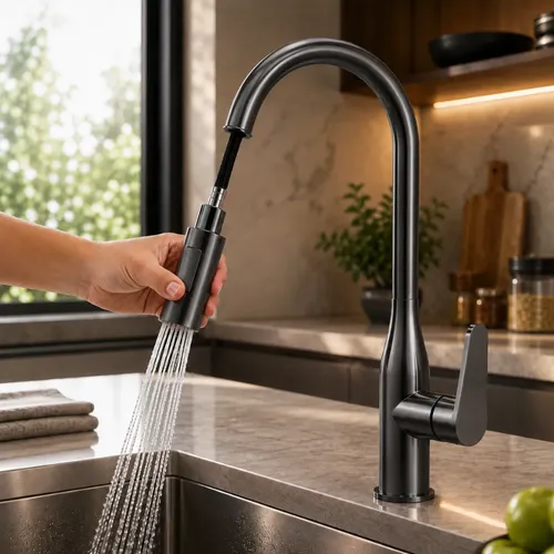 Torneira Monocomando Cozinha Quente E Fria Softinox Bancada