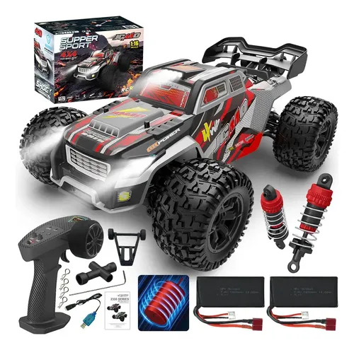 Veículos de brinquedo de controle remoto SJRC 2300BV vermelho